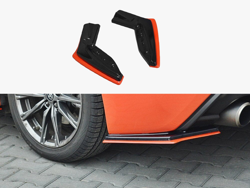 Maxton Design Rear Side Splitters V.2 Toyota GT86 Facelift