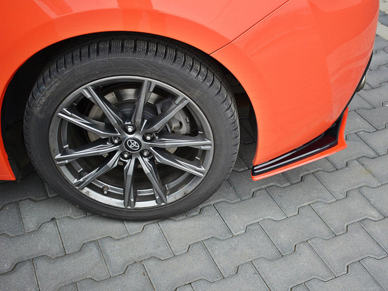 Maxton Design Rear Side Splitters V.2 Toyota GT86 Facelift