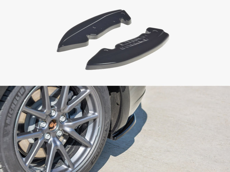 Maxton Design Rear Side Splitters Tesla Model 3