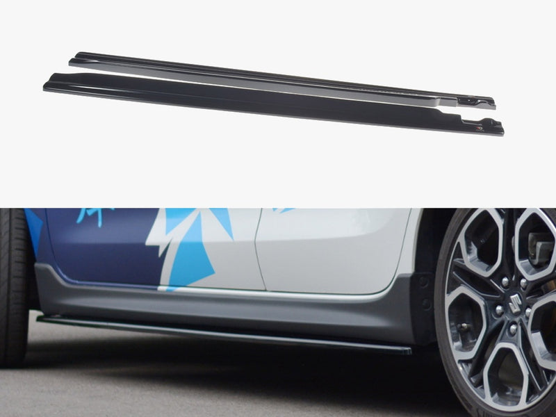 Maxton Design Side Skirts Diffusers Suzuki Swift 6 Sport (2018-)