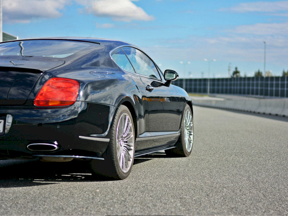 Maxton Design Side Skirts Splitters Bentley Continental GT (2009-12) - Carbon Look