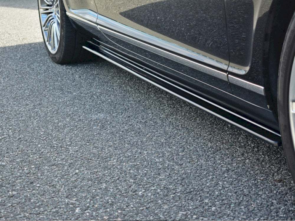 Maxton Design Side Skirts Splitters Bentley Continental GT (2009-12) - Carbon Look