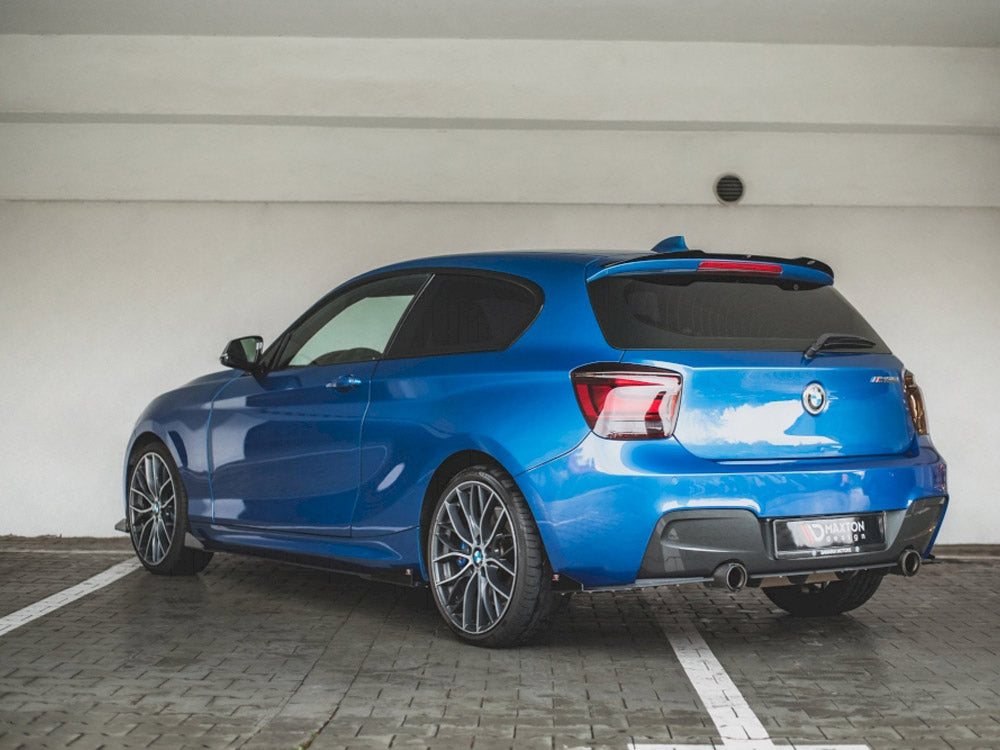 Maxton Design Street PRO Rear Side Splitters + Flaps BMW M135I F20