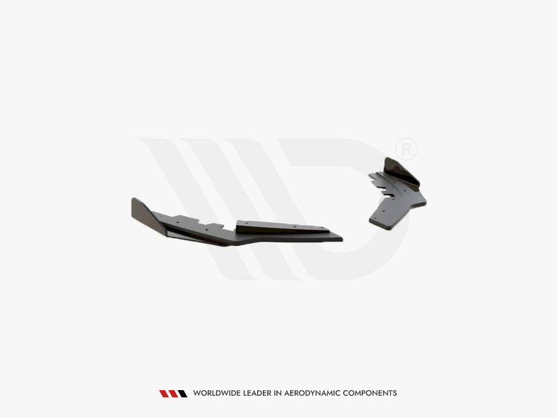 Maxton Design Street PRO Rear Side Splitters + Flaps BMW M135I F20