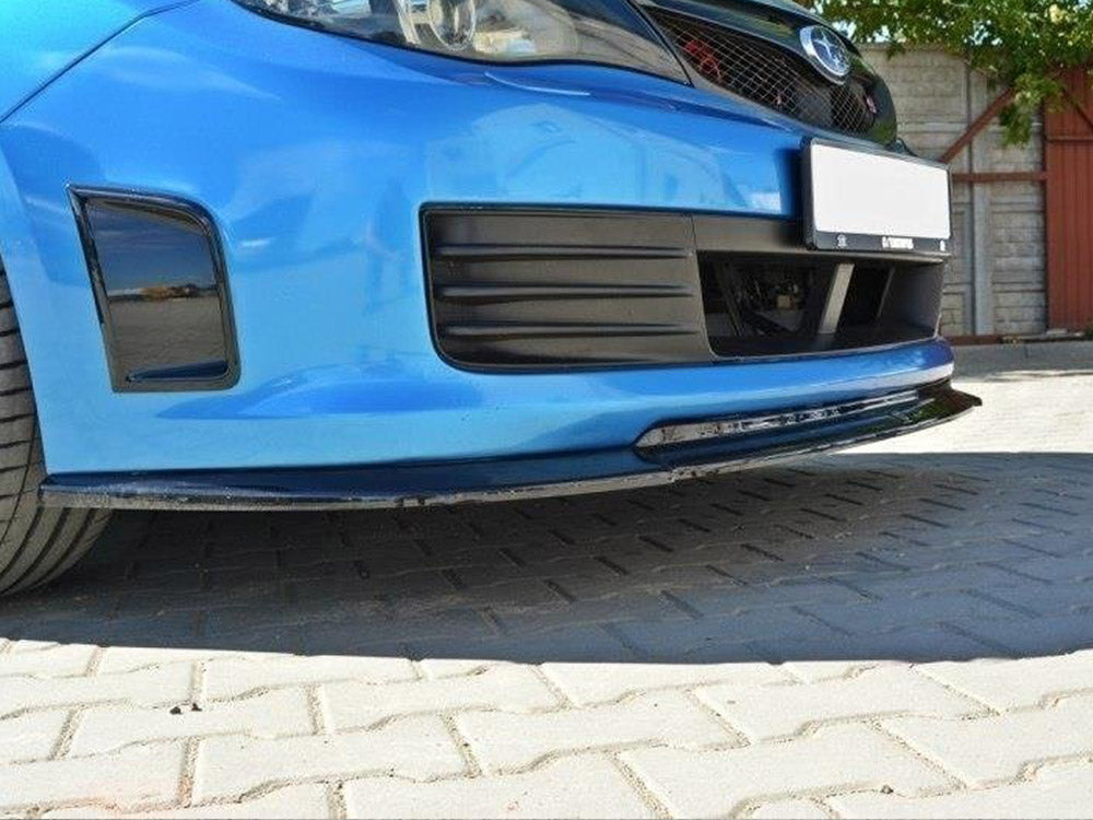 Maxton Design Front Splitter V.2 Subaru Impreza WRX STI (2009-2011) - Textured