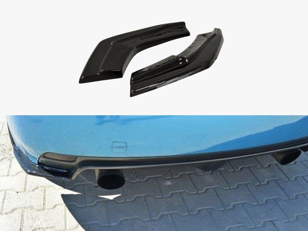 Maxton Design Rear Side Splitters Subaru Impreza WRX STI Mk3 - Carbon Look