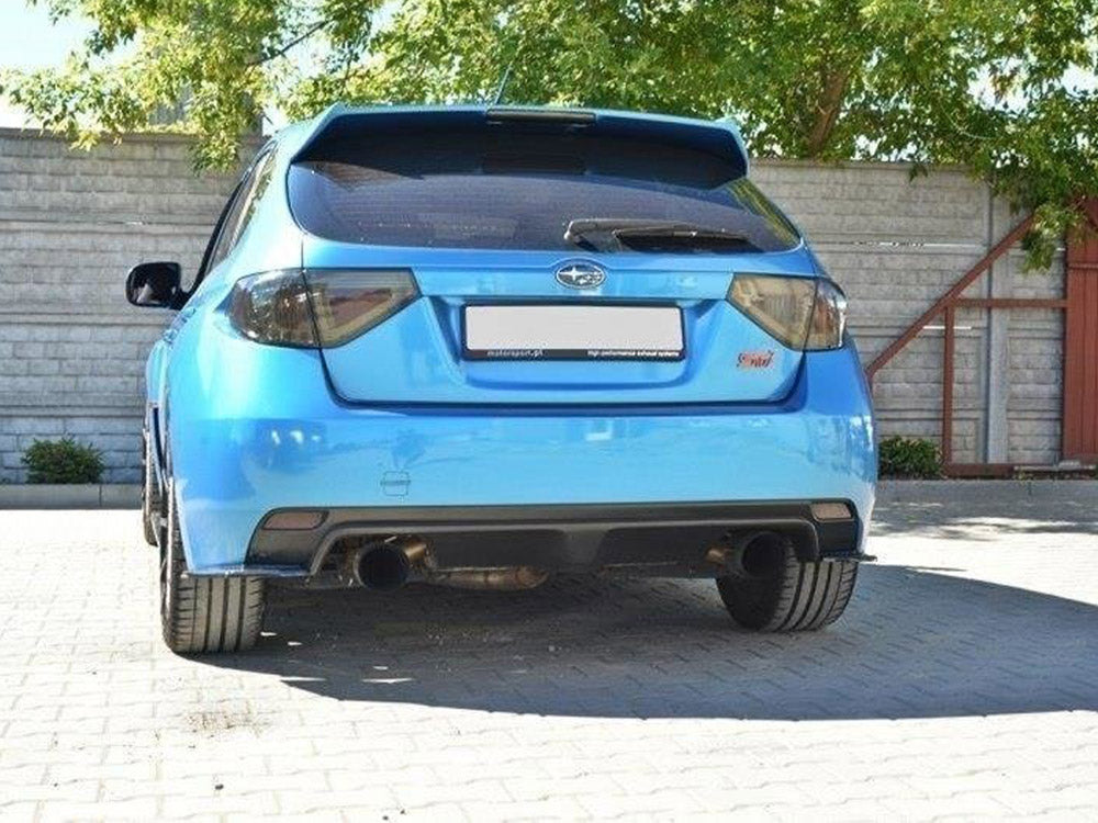 Maxton Design Rear Side Splitters Subaru Impreza WRX STI Mk3 - Carbon Look