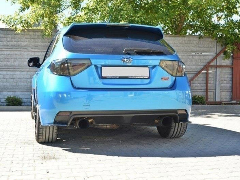 Maxton Design Rear Side Splitters Subaru Impreza WRX STI Mk3 - Carbon Look