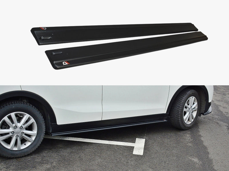 Maxton Design Side Skirts Splitters  Ssangyong Tivoli (2015-2019)