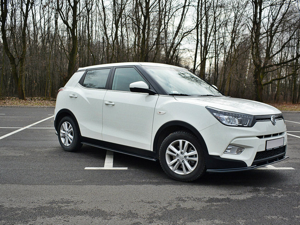 Maxton Design Side Skirts Splitters  Ssangyong Tivoli (2015-2019) - Textured