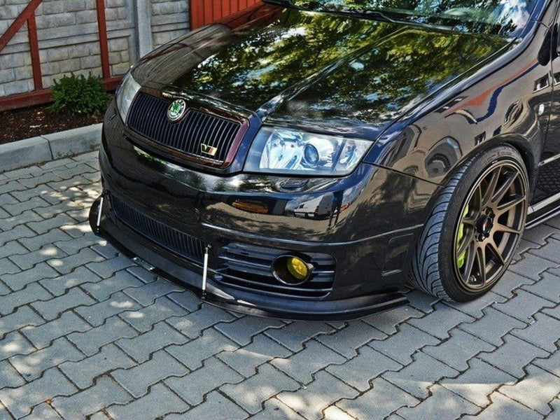 Maxton Design Front Racing Splitter Skoda Fabia I RS ( + EZ LIP PRO )