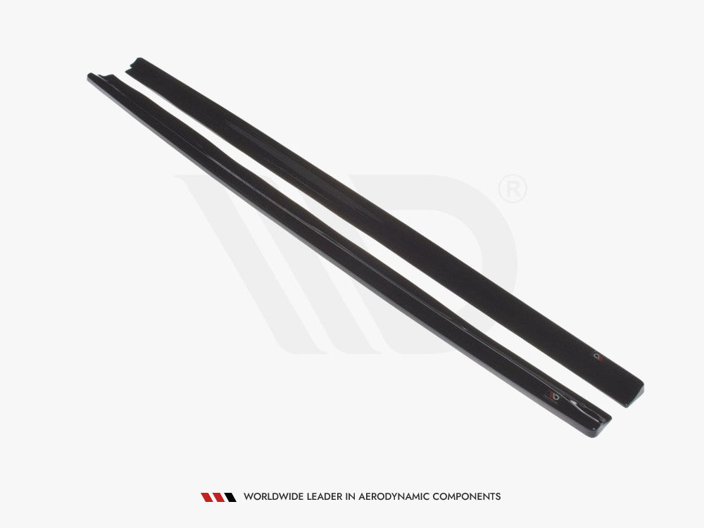 Maxton Design Side Skirts Diffusers Skoda Fabia MK2 RS (2010-2014) - Carbon Look