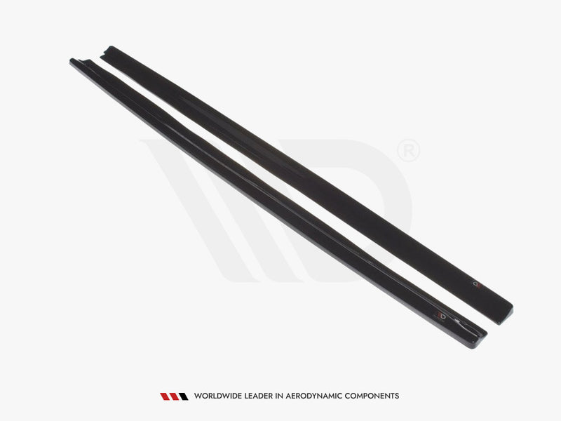 Maxton Design Side Skirts Diffusers Skoda Fabia MK2 RS (2010-2014) - Carbon Look