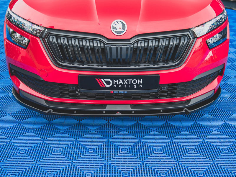 Maxton Design Front Splitter V.2 Skoda Kamiq Mk1