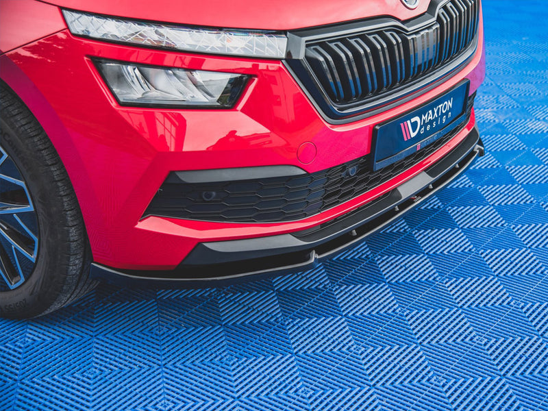Maxton Design Front Splitter V.2 Skoda Kamiq Mk1