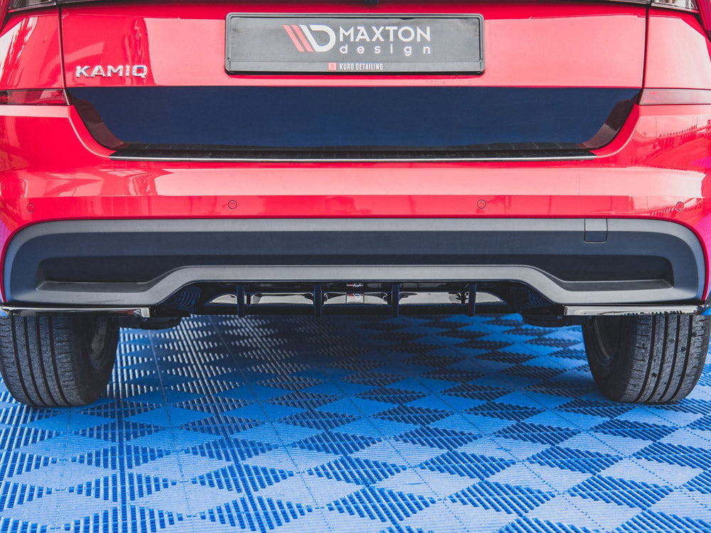 Maxton Design Rear Valance Skoda Kamiq Mk1 - Carbon Look