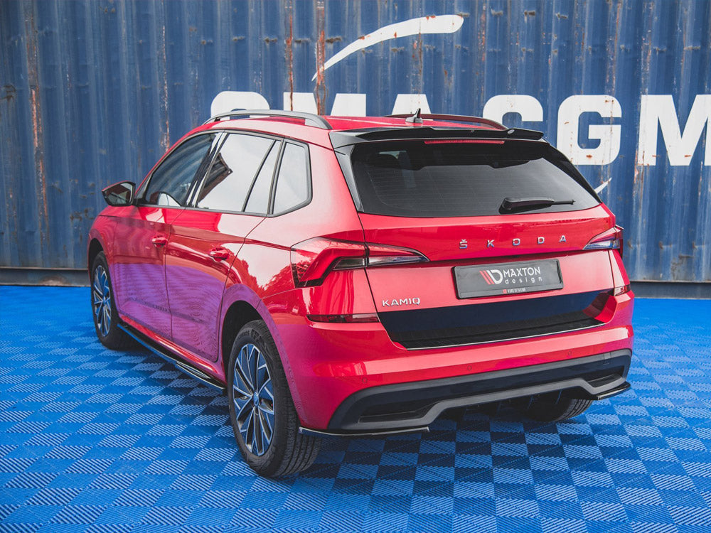 Maxton Design Rear Valance Skoda Kamiq Mk1 - Carbon Look