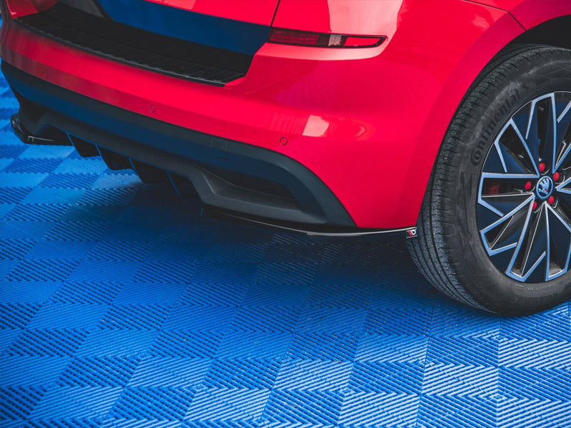 Maxton Design Rear Side Splitters Skoda Kamiq Mk1