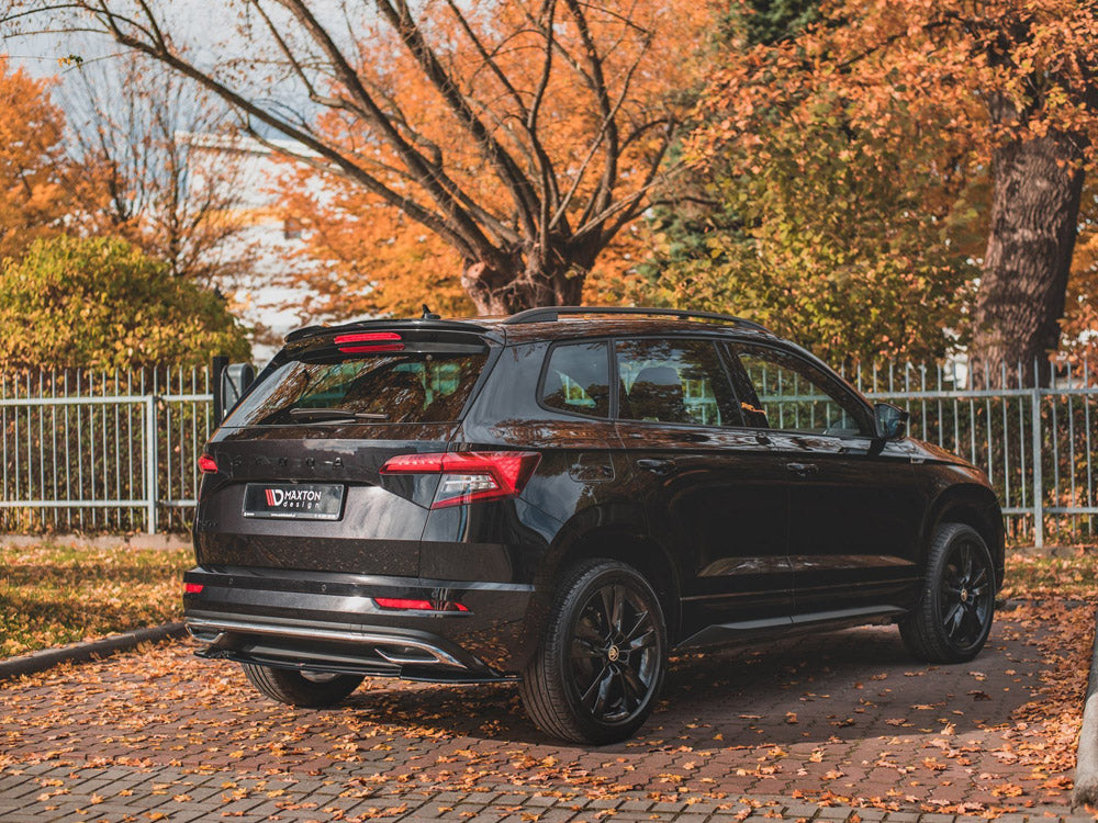 Maxton Design Spoiler CAP Skoda Karoq Sportline