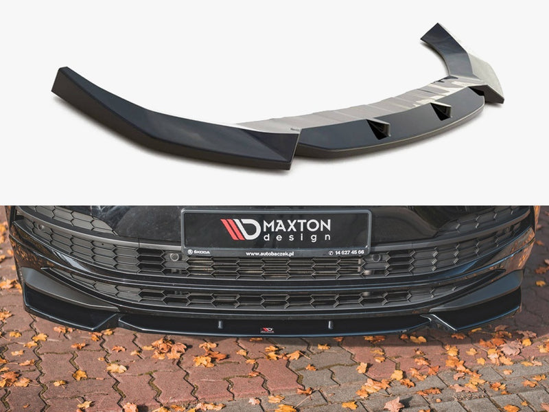 Maxton Design Front Splitter Skoda Karoq Sportline