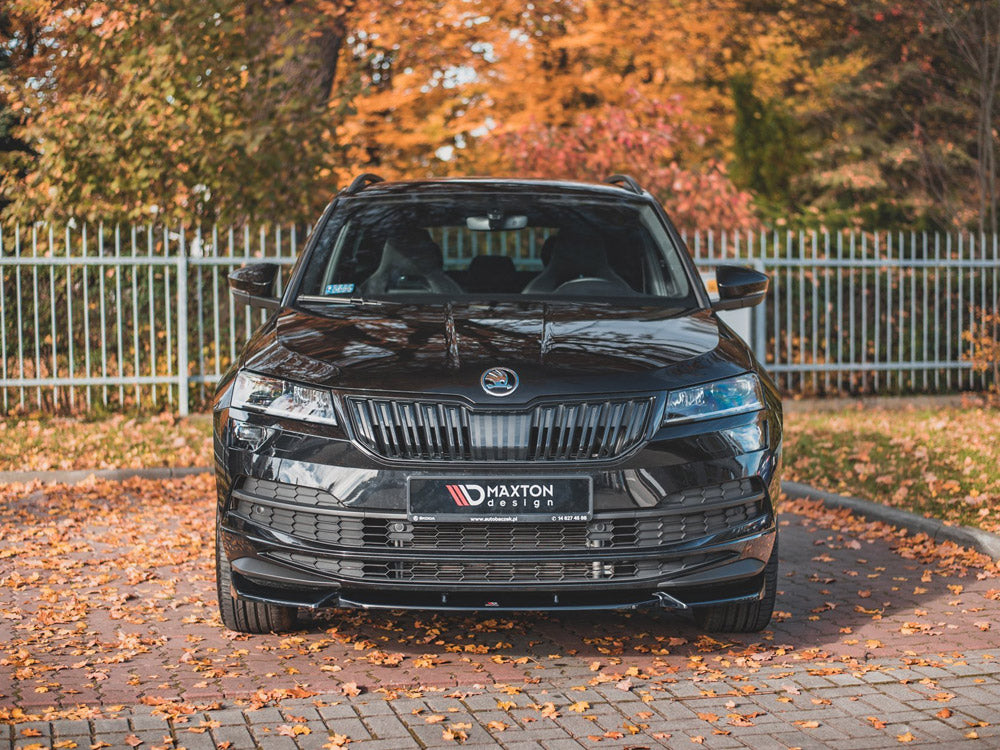 Maxton Design Front Splitter Skoda Karoq Sportline