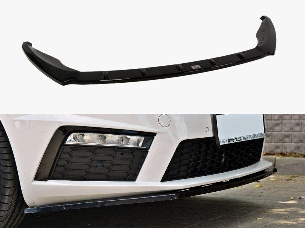 Maxton Design Front Splitter V.1 Skoda Octavia MK3 VRS (2013-2016)