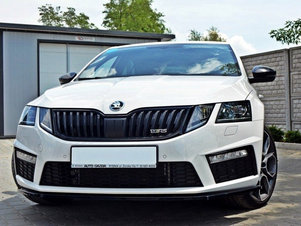 Maxton Design Front Splitter V.1 Skoda Octavia MK3 VRS (2013-2016)