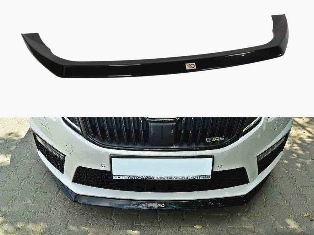 Maxton Design Front Splitter V.2 Skoda Octavia MK3 VRS (2013-2016)
