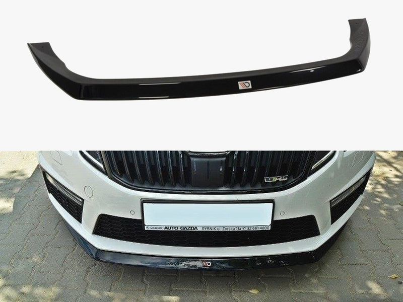 Maxton Design Front Splitter V.2 Skoda Octavia MK3 VRS (2013-2016)