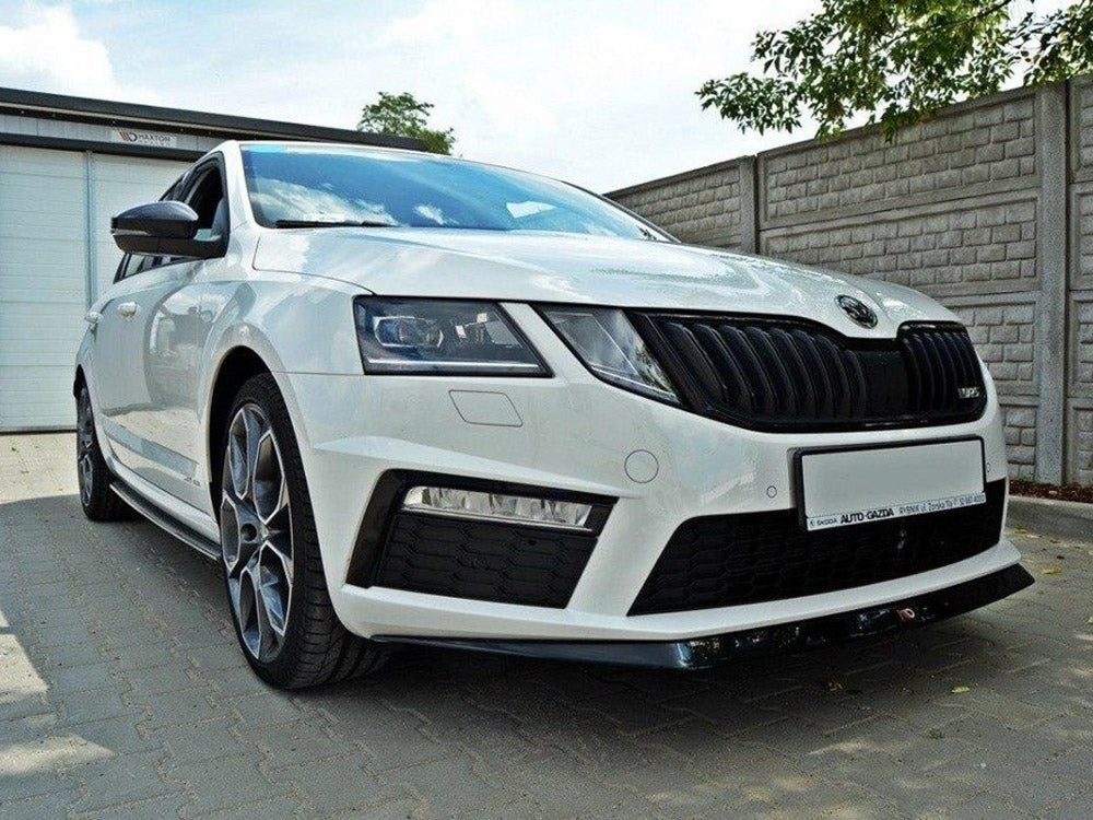 Maxton Design Front Splitter V.2 Skoda Octavia MK3 VRS (2013-2016)