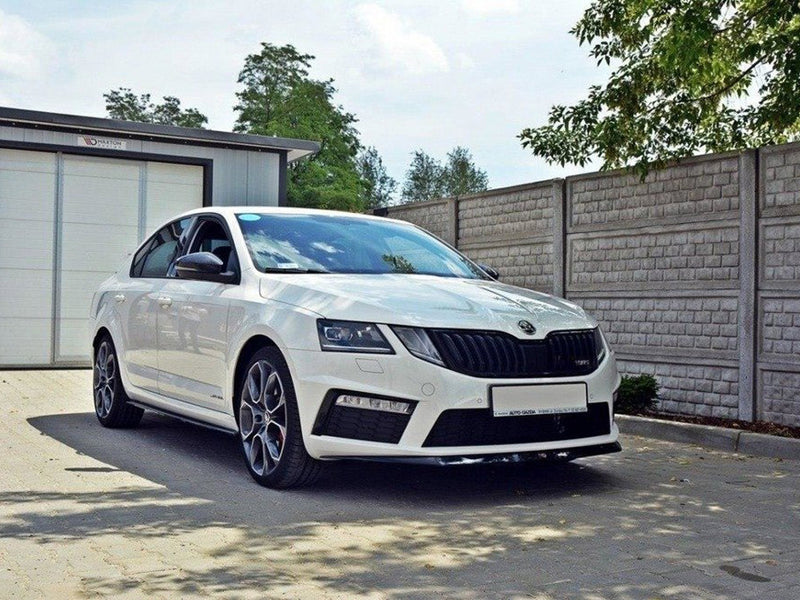 Maxton Design Front Splitter V.2 Skoda Octavia MK3 VRS (2013-2016)