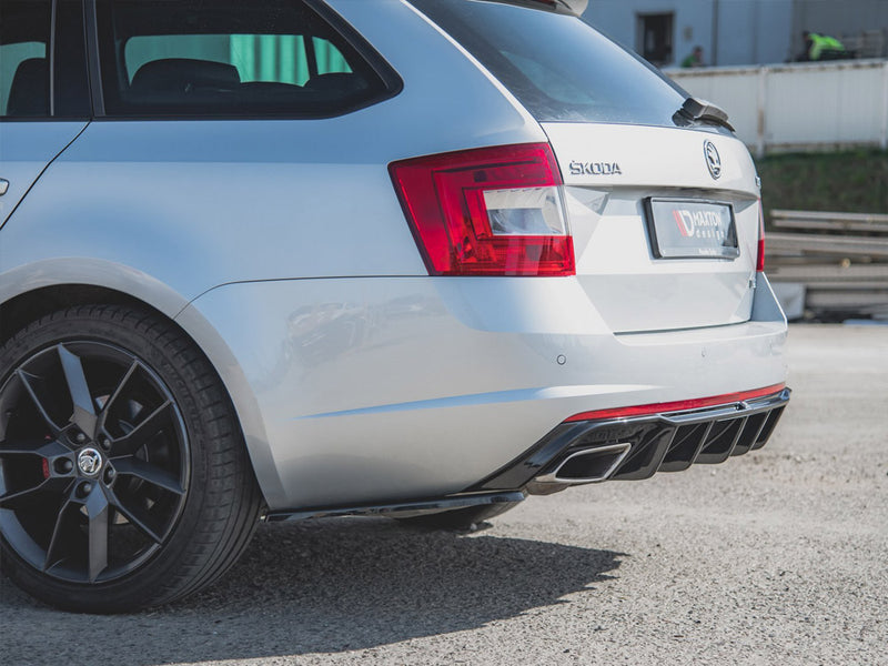 Maxton Design Rear Side Diffusers V.2 Skoda Octavia VRS MK3/MK3.5 Hatchback/ Estate
