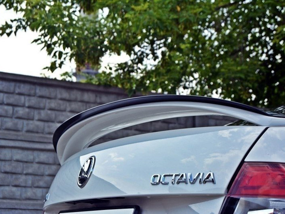 Maxton Design Spoiler CAP Skoda Octavia VRS MK3/ MK3.5 Hatchback