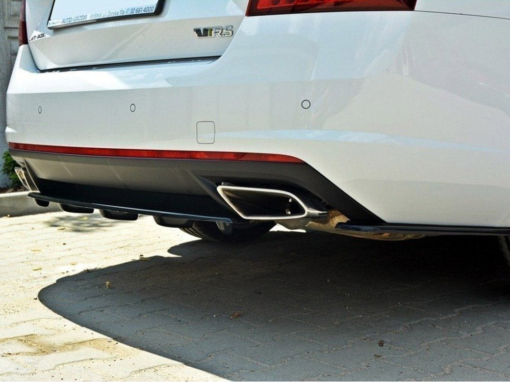 Maxton Design Rear Side Splitters Skoda Octavia MK3 VRS/ MK3.5 VRS Hatchback/estate (2013-2019)
