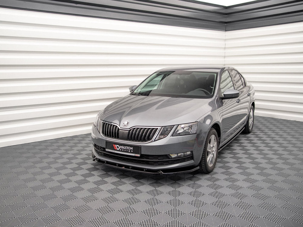 Maxton Design Front Splitter V.1 Skoda Octavia MK3 Facelift (2016-2020)