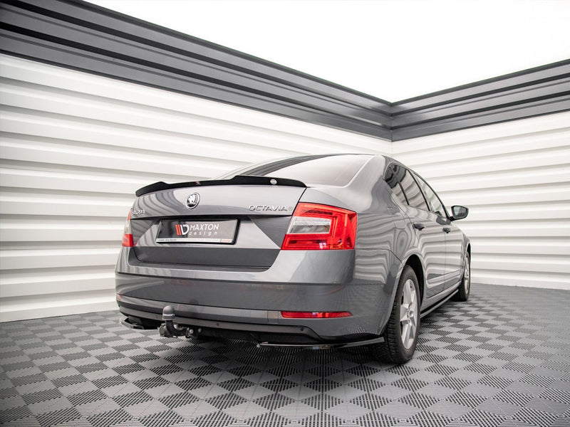Maxton Design Rear Side Splitters Skoda Octavia MK3 Facelift (2016-2020)