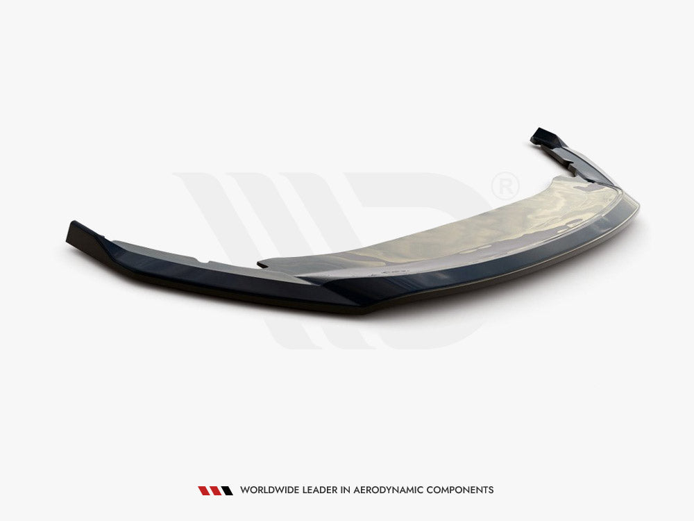Maxton Design Front Splitter V2 Skoda Octavia MK4 (2019-) - Carbon Look