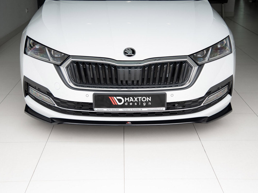 Maxton Design Front Splitter V.2 Skoda Octavia Mk4