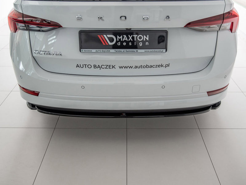 Maxton Design Rear Splitter Skoda Octavia Mk4