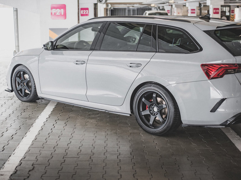 Maxton Design Side Skirt Diffusers V.1 Skoda Octavia RS Liftback / Estate Mk4