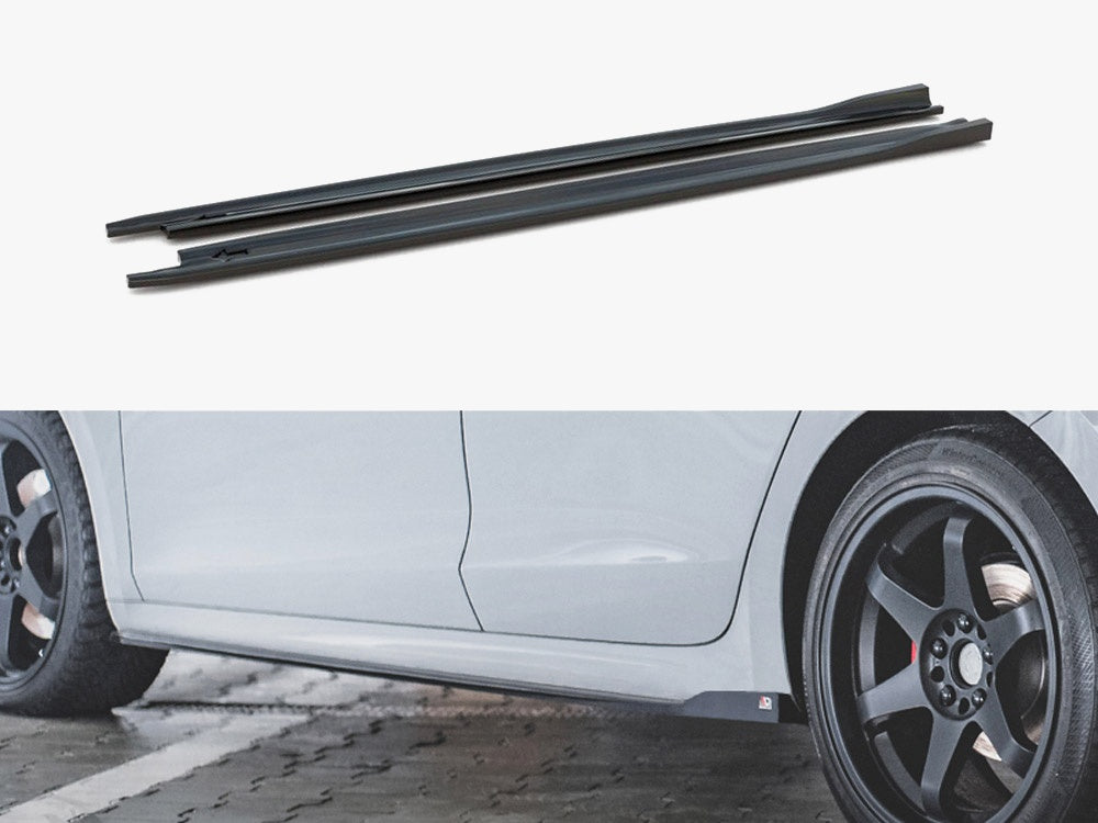 Maxton Design Side Skirt Diffusers V.2 Skoda Octavia RS Liftback / Estate Mk4