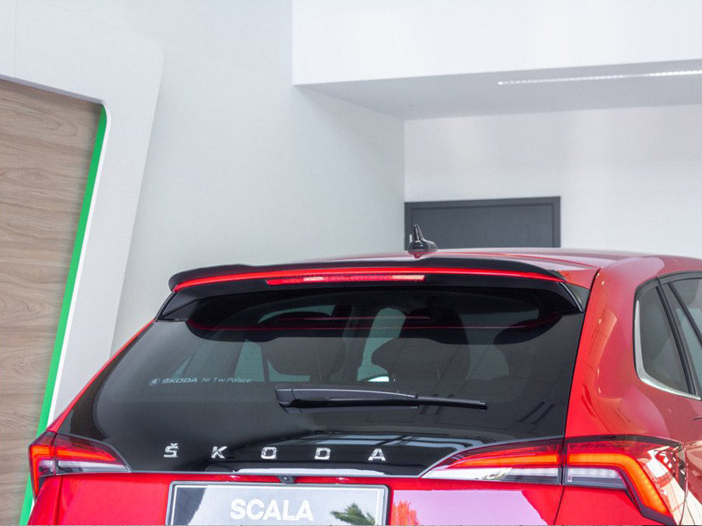 Maxton Design Spoiler CAP V.1 Skoda Scala - Carbon Look