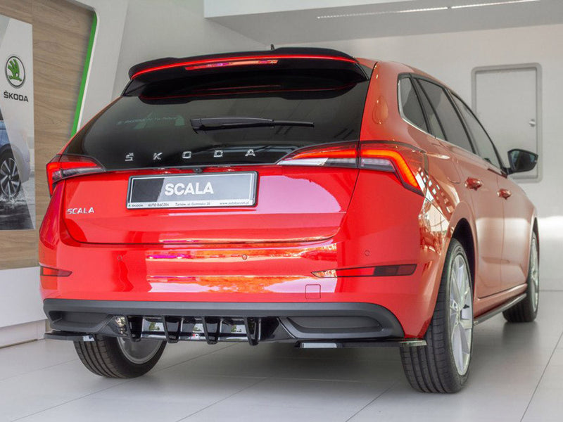 Maxton Design Spoiler CAP V.1 Skoda Scala - Textured
