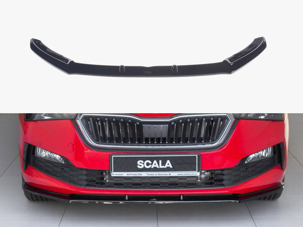 Maxton Design Front Splitter V.1 Skoda Scala (2019-UP)