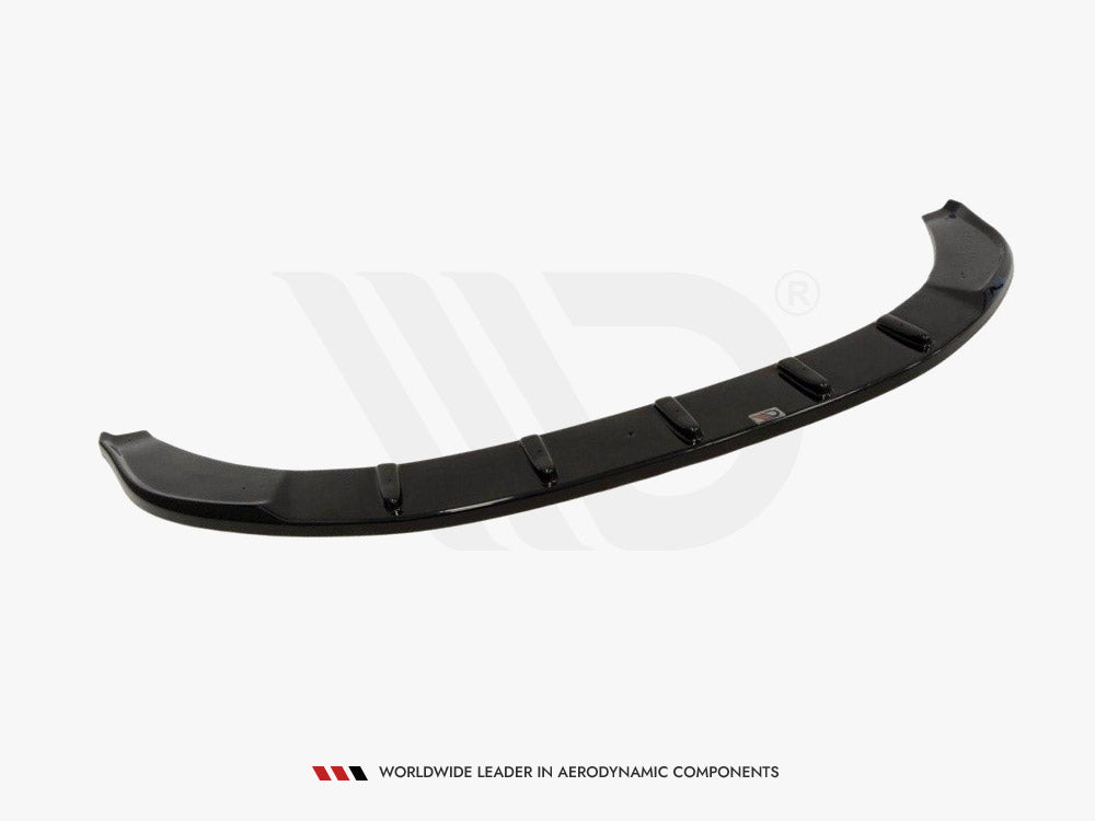 Maxton Design Front Splitter Skoda Superb II (For Sport Front Bumper Spoiler) - Textured