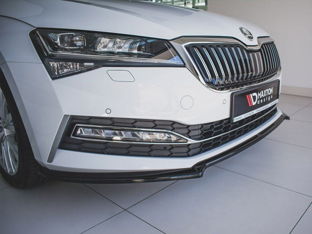 Maxton Design Front Splitter V.1 Skoda Superb MK3 FL (2019-)