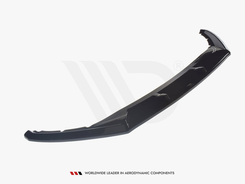 Maxton Design Front Splitter V.2 Skoda Superb MK3 FL (2019-) - Carbon Look