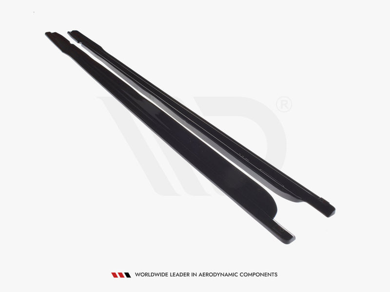 Maxton Design Side Skirts Diffusers Skoda Superb Mk3 FL (2019-) - Textured