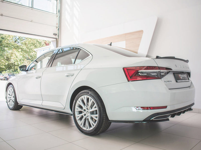 Maxton Design Side Skirts Diffusers Skoda Superb Mk3 FL (2019-)