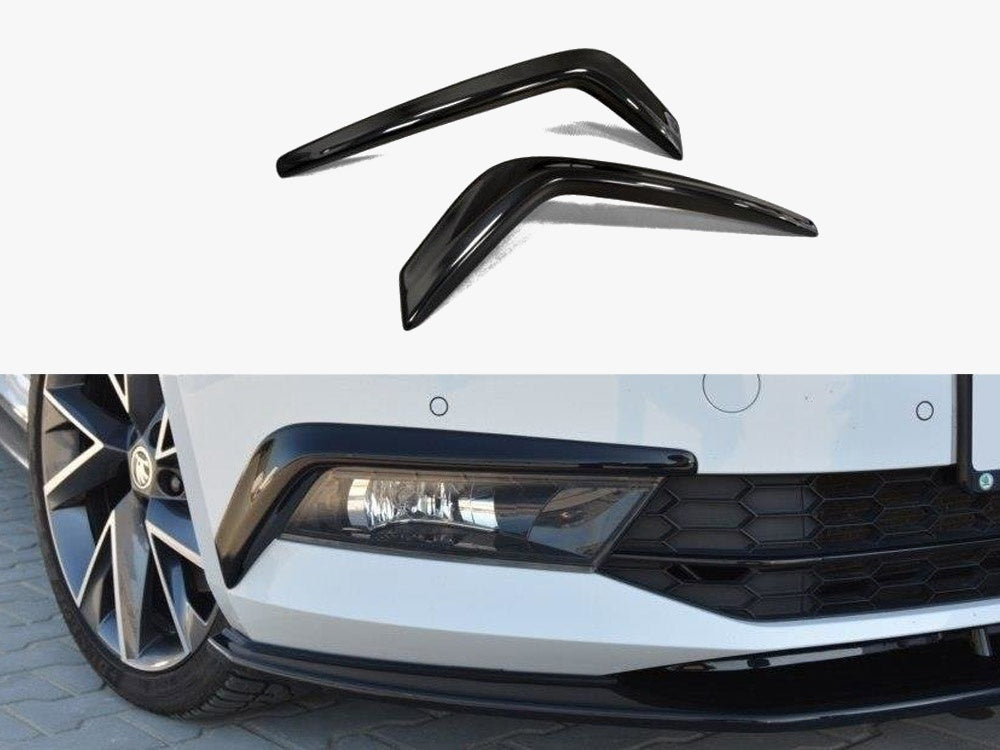 Maxton Design Frames For Lights Skoda Superb III